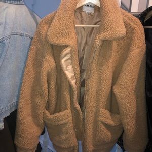 I.AM.GIA caramel PIXIE coat